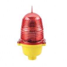 Red Steady-burning or Flashing LED Low Intensity Aviation Obstruction Light Tower Warning Marking Light 